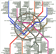 Схема метрополитена